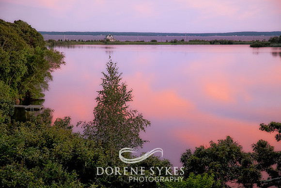Oyster Pond Sunset