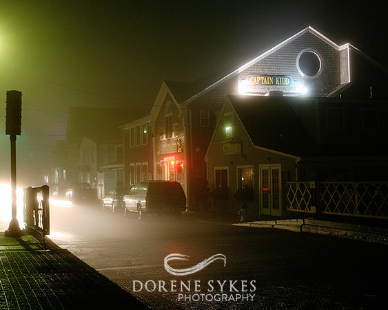 Foggy Evening, Woods Hole